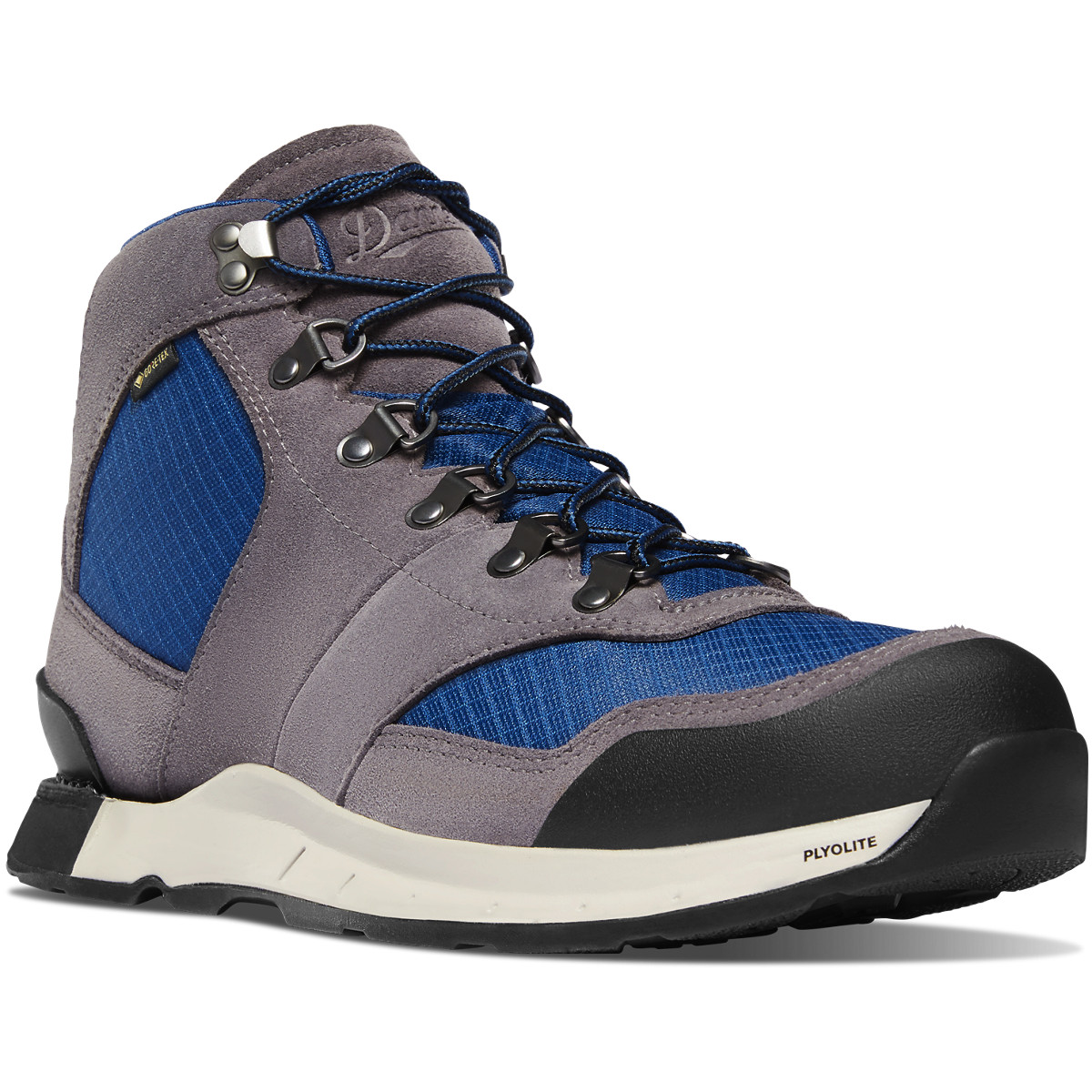 Zapatillas Trekking Danner Hombre Mexico - Free Spirit Grises Oscuro/Azules - ISZFD6410